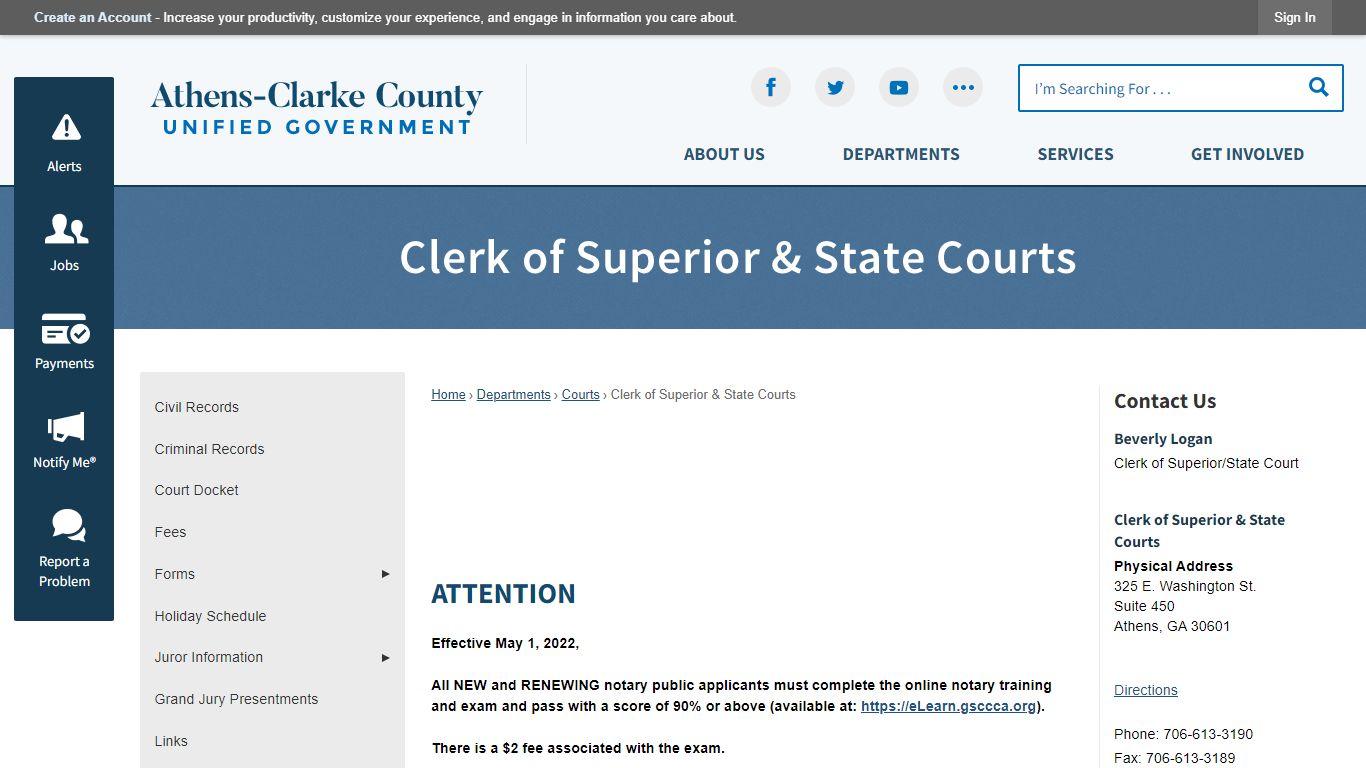 | Athens-Clarke County, GA - Official Website - ACCGov